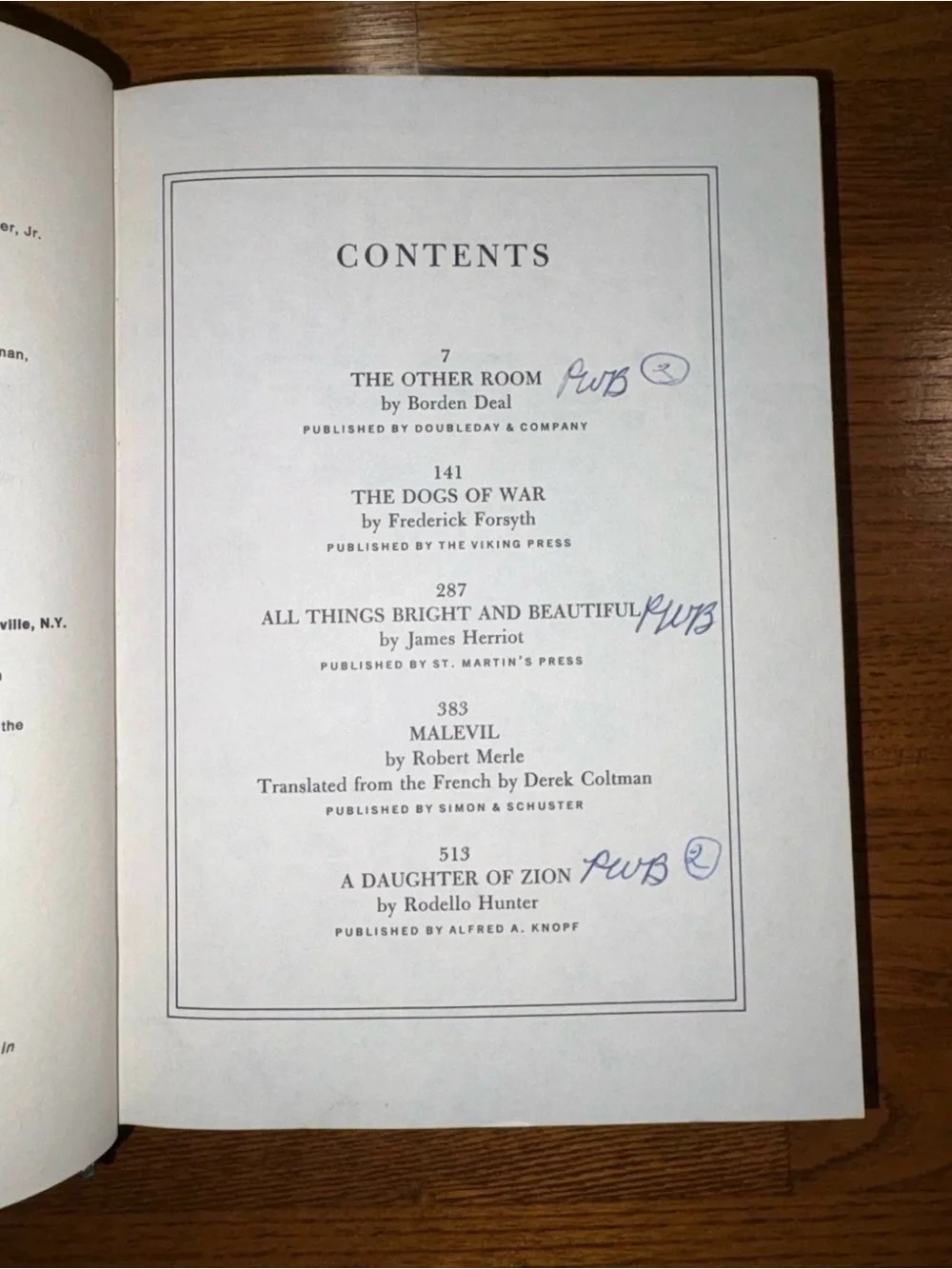 Reader's Digest Condensed Books 1975 Volume 5 Hardcover Dust Jacket Vintage